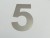 Numer na dom ze stali nierdzewnej cyfra 5 - 14 cm.jpg