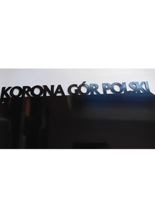 Tablica na magnesy korona gór polski drogowskaz szczyt szlak 2.png