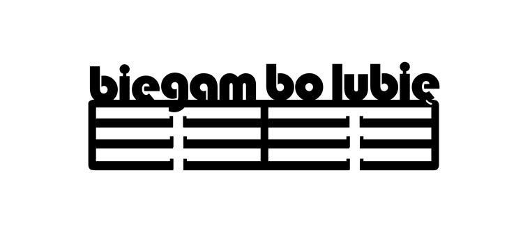 biegam bo lubię wieszak na medale 50 cm.png