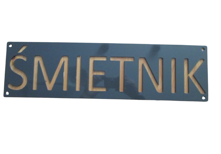 Napis tabliczka z napisem Śmietnik.png