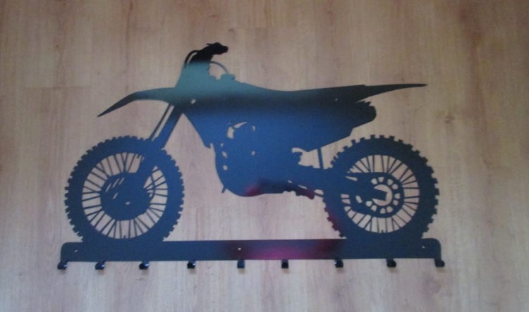 Wieszak Motocykl Cross MotoCross.JPG