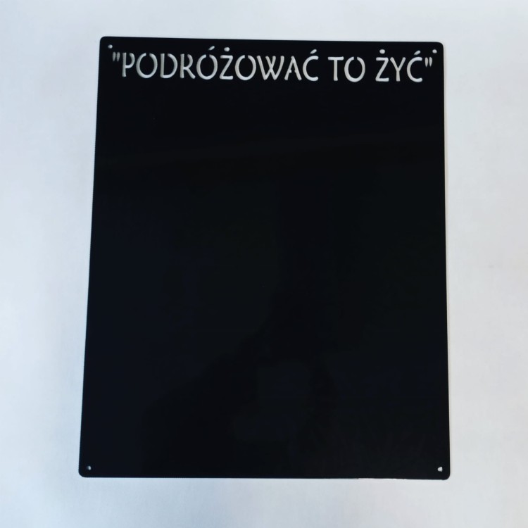 tablica na magnesy podróżować to żyć 1.jpg