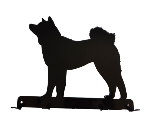 wieszak na klucze pies Akita 1 25 cm.png