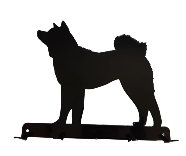 wieszak na klucze pies Akita 1 25 cm.png