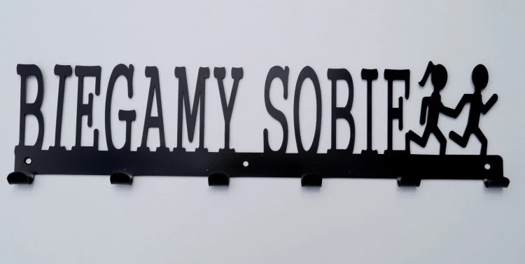 Wieszak Biegamy Sobie dla Par.JPG