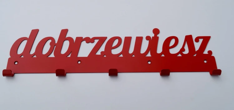 Wieszak z napisem "Dobrze wiesz".JPG