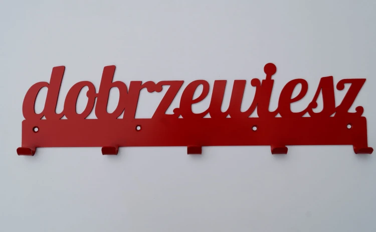 Wieszak z napisem "Dobrze wiesz".JPG
