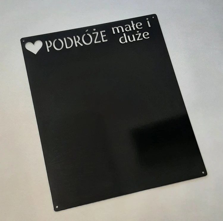 Tablica na magnesy PODRÓŻE małe i duże 43 X 53 CM 3.jpg