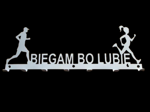 wieszak biegam bo lubię.png