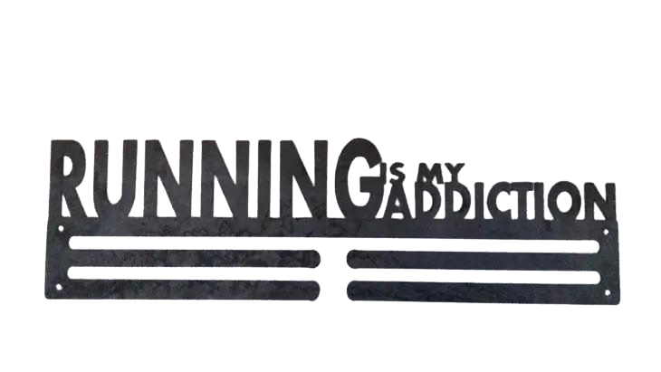 wieszak na medale running is my addiction.png