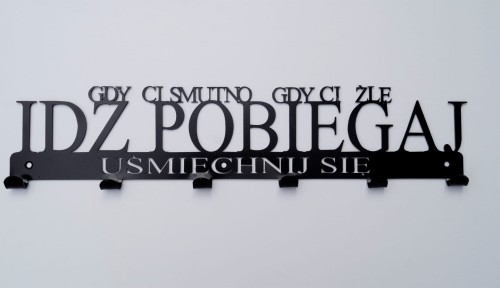 Wieszak Idź Pobiegaj!.JPG