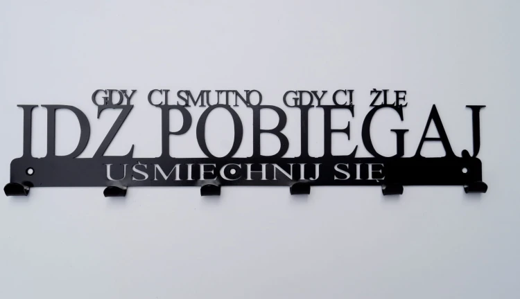 Wieszak Idź Pobiegaj!.JPG