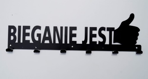 Wieszak Bieganie jest OK! Lubię To!.JPG