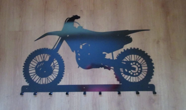 Wieszak Motocykl Cross MotoCross.JPG