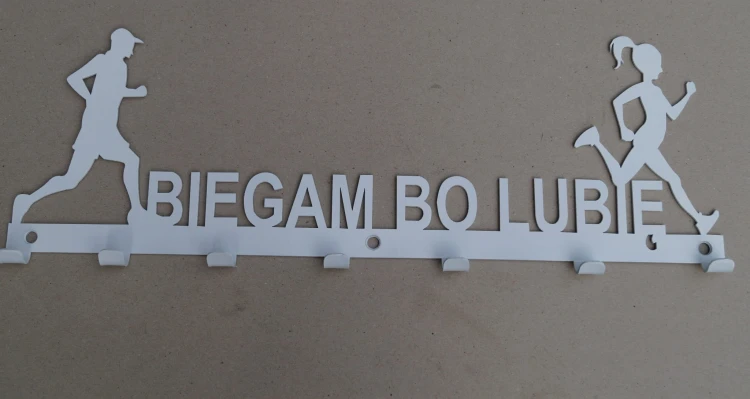 Wieszak Biegam Bo Lubię Ona I On.JPG