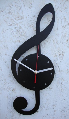 Zegar ścienny Violin Klucz Wiolinowy.jpg