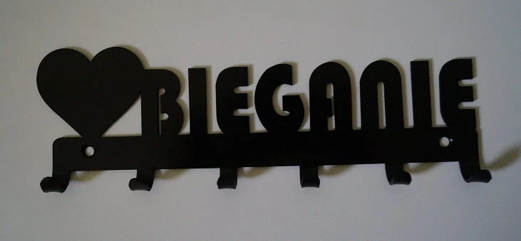 Wieszak na klucze Kocham Bieganie.jpg