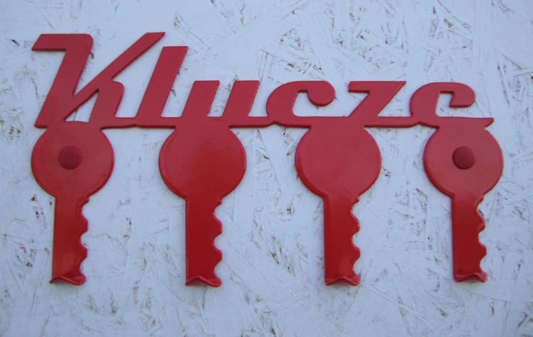 Wieszak na klucze napis -Klucze2 1.jpg